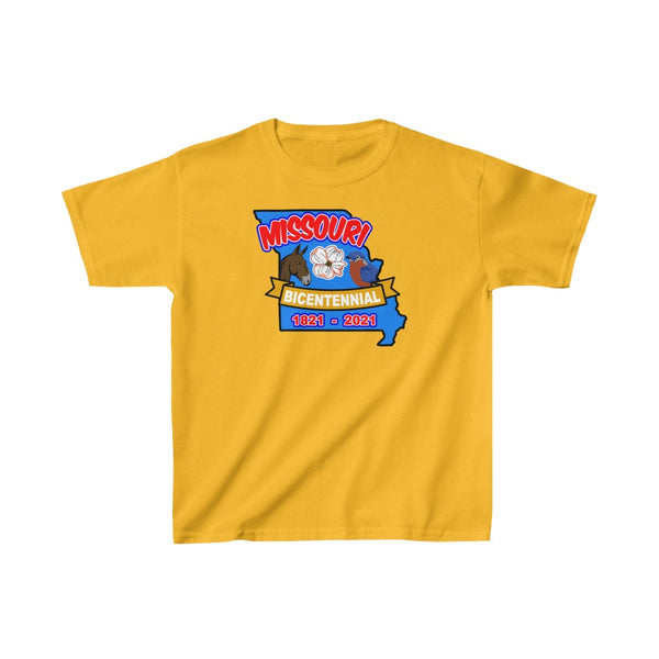 MOs-1  Missouri Bicentennial - Kids Heavy Cotton™ Tee - BenchmarkSpecialAwardsCo