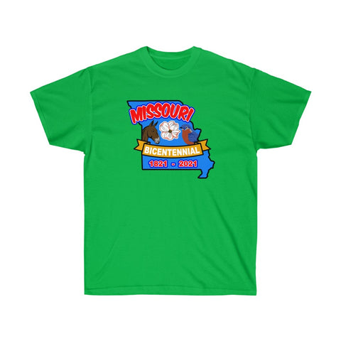 MO-2a  Missouri Botannical - Unisex Ultra Cotton 6oz. GildanTee - BenchmarkSpecialAwardsCo