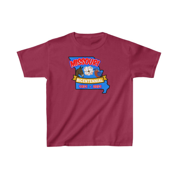 MOs-1  Missouri Bicentennial - Kids Heavy Cotton™ Tee - BenchmarkSpecialAwardsCo