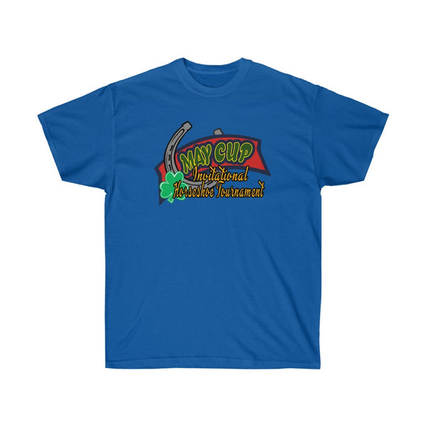 May Cup banner logo -1  Adult Unisex Ultra Cotton 6oz. GildanTee - BenchmarkSpecialAwardsCo