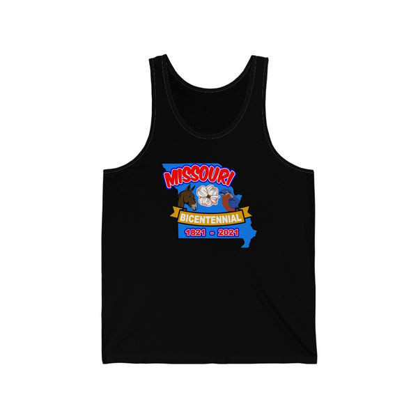 MOs-5  Missouri Bicentennial - Adult Unisex Jersey Tank Top - BenchmarkSpecialAwardsCo