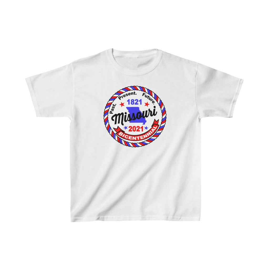 MOr-1 Missouri Bicentennial - Kids Heavy Cotton™ Tee - BenchmarkSpecialAwardsCo
