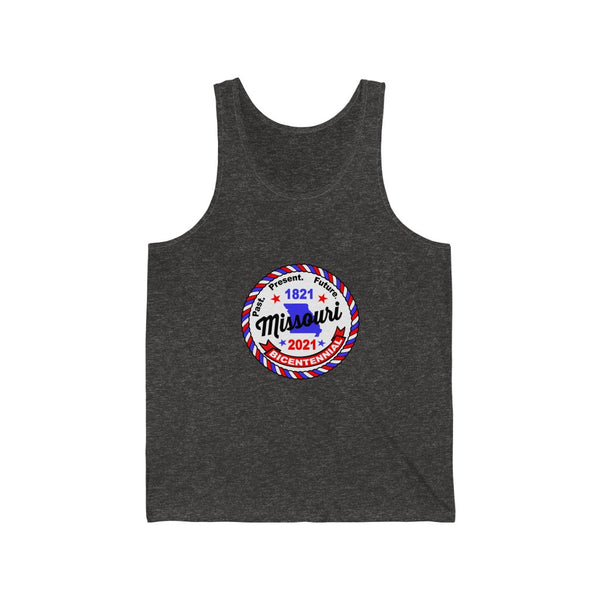 MOr-5   Missouri Bicentennial - Adult Unisex Jersey Tank Top - BenchmarkSpecialAwardsCo