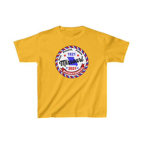 MOr-1 Missouri Bicentennial - Kids Heavy Cotton™ Tee - BenchmarkSpecialAwardsCo