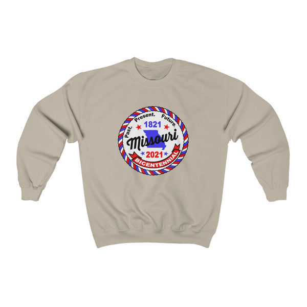 MOr-7 - Missouri Bicentennial - Adult Unisex Heavy Blend™ Crewneck Sweatshirt - BenchmarkSpecialAwardsCo