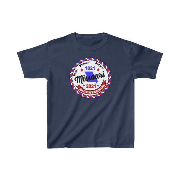 MOr-1 Missouri Bicentennial - Kids Heavy Cotton™ Tee - BenchmarkSpecialAwardsCo
