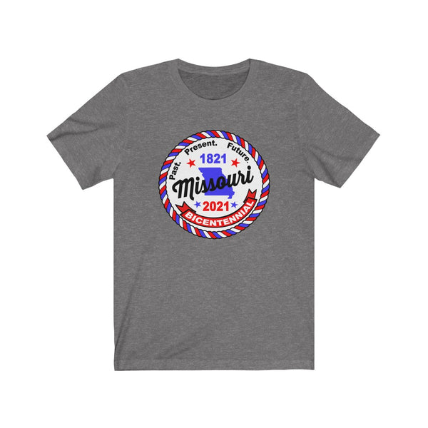 MOr-2 Missouri Bicentennial - Adult Unisex Jersey Short Sleeve 4.2oz. Bella Tee - BenchmarkSpecialAwardsCo