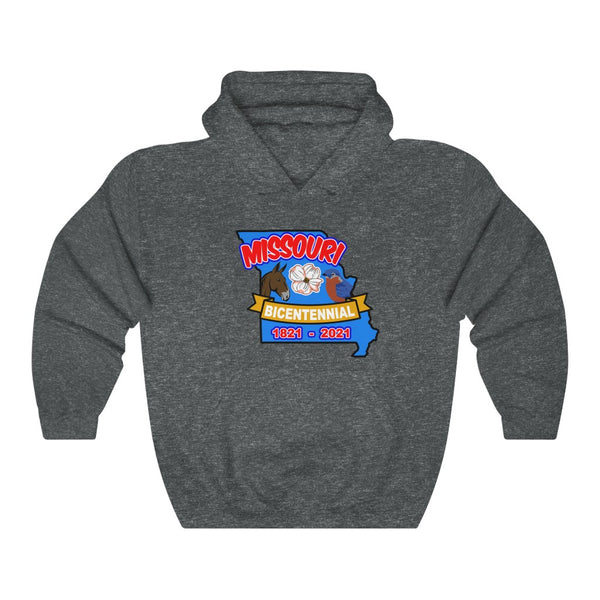 MOs-9  Missouri Bicentennial -  Adult Unisex Heavy Blend™ Hooded Sweatshirt - BenchmarkSpecialAwardsCo