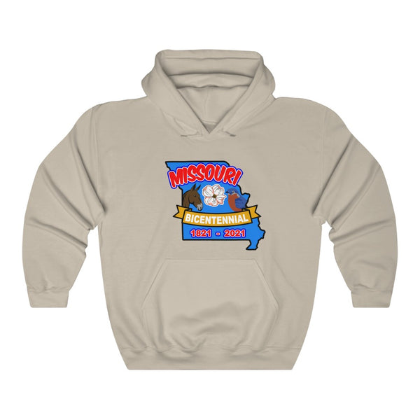 MOs-9  Missouri Bicentennial -  Adult Unisex Heavy Blend™ Hooded Sweatshirt - BenchmarkSpecialAwardsCo