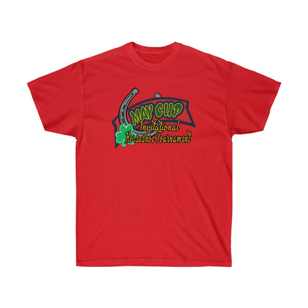 May Cup banner logo -1  Adult Unisex Ultra Cotton 6oz. GildanTee - BenchmarkSpecialAwardsCo