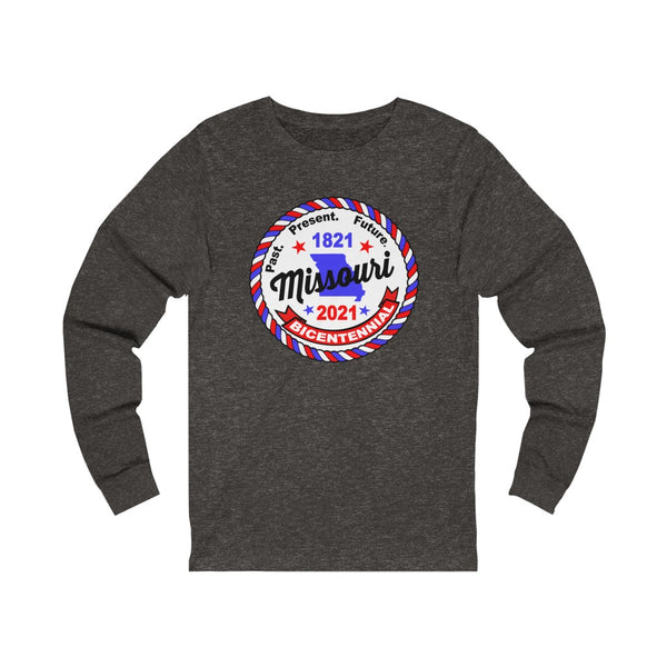 MOr-6  Missouri Bicentennial - Adult Unisex Jersey Long Sleeve Tee - BenchmarkSpecialAwardsCo