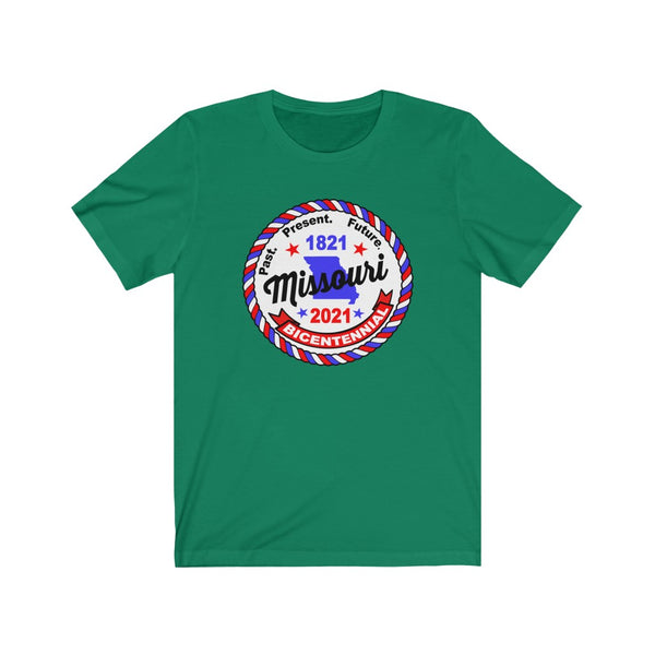 MOr-2 Missouri Bicentennial - Adult Unisex Jersey Short Sleeve 4.2oz. Bella Tee - BenchmarkSpecialAwardsCo