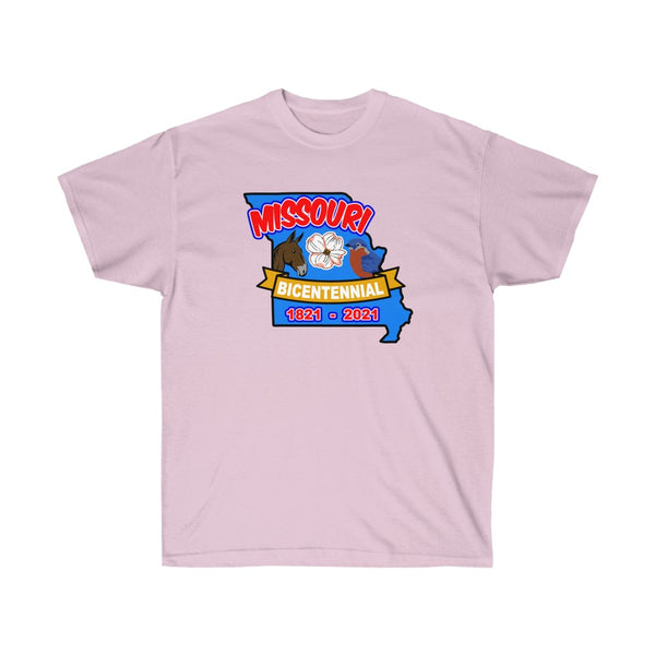 MO-2a  Missouri Botannical - Unisex Ultra Cotton 6oz. GildanTee - BenchmarkSpecialAwardsCo