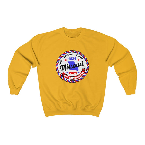 MOr-7 - Missouri Bicentennial - Adult Unisex Heavy Blend™ Crewneck Sweatshirt - BenchmarkSpecialAwardsCo