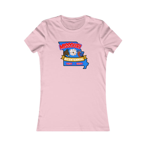 MOs-3  Missouri Bicentennial - Women's Favorite Tee - BenchmarkSpecialAwardsCo