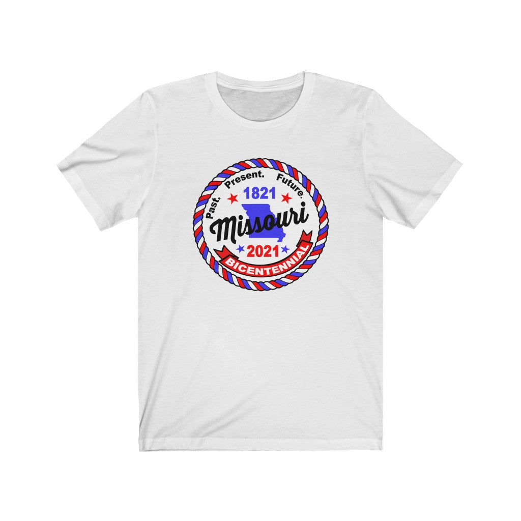 MOr-2 Missouri Bicentennial - Adult Unisex Jersey Short Sleeve 4.2oz. Bella Tee - BenchmarkSpecialAwardsCo