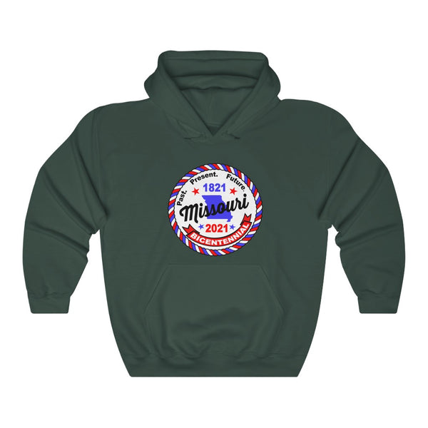 MOr-9  Missouri Bicentennial -  Adult Unisex Heavy Blend™ Hooded Sweatshirt - BenchmarkSpecialAwardsCo