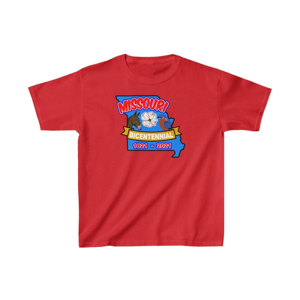 MOs-1  Missouri Bicentennial - Kids Heavy Cotton™ Tee - BenchmarkSpecialAwardsCo
