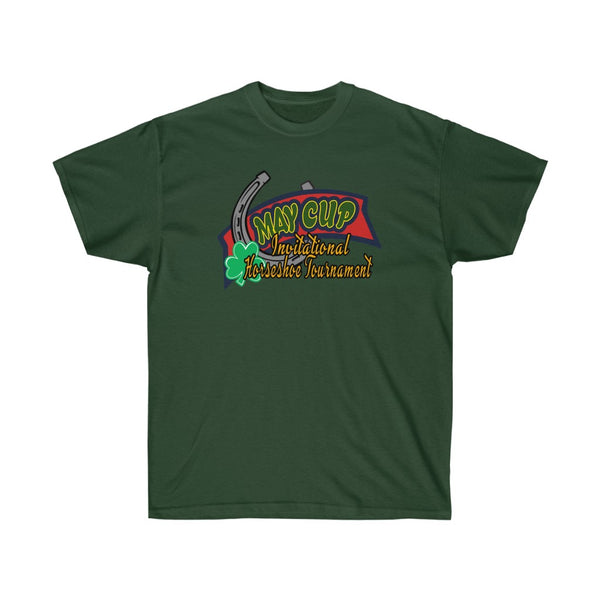 May Cup banner logo -1  Adult Unisex Ultra Cotton 6oz. GildanTee - BenchmarkSpecialAwardsCo