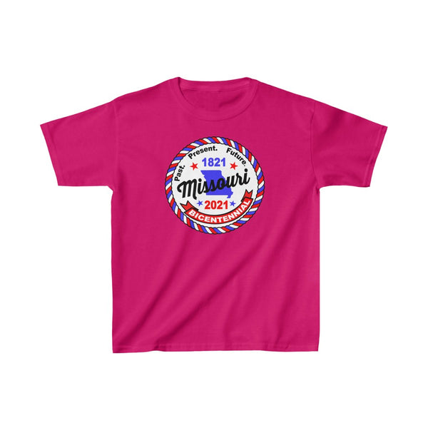MOr-1 Missouri Bicentennial - Kids Heavy Cotton™ Tee - BenchmarkSpecialAwardsCo
