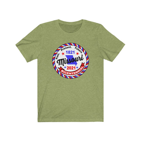 MOr-2 Missouri Bicentennial - Adult Unisex Jersey Short Sleeve 4.2oz. Bella Tee - BenchmarkSpecialAwardsCo