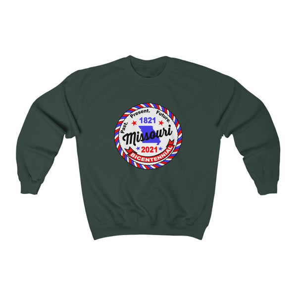 MOr-7 - Missouri Bicentennial - Adult Unisex Heavy Blend™ Crewneck Sweatshirt - BenchmarkSpecialAwardsCo
