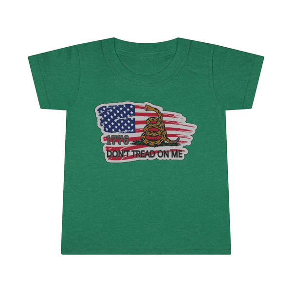 4th of July Dont Tread on Me 5 - Toddler T-shirt, Gildan, 100% Ringspun cotton, 4.5 oz - BenchmarkSpecialAwardsCo