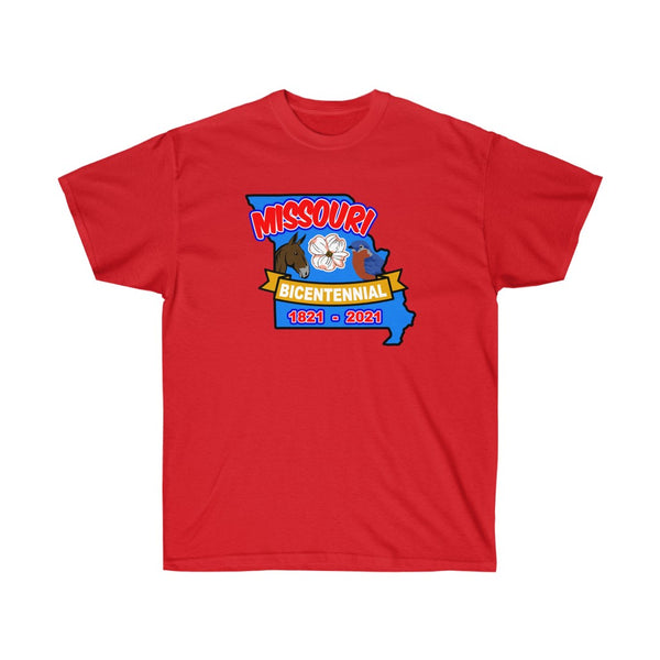 MO-2a  Missouri Botannical - Unisex Ultra Cotton 6oz. GildanTee - BenchmarkSpecialAwardsCo