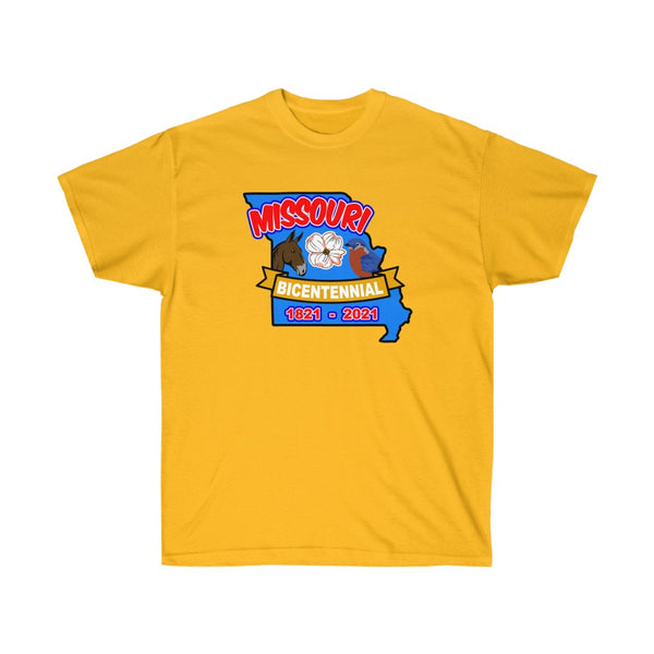 MO-2a  Missouri Botannical - Unisex Ultra Cotton 6oz. GildanTee - BenchmarkSpecialAwardsCo