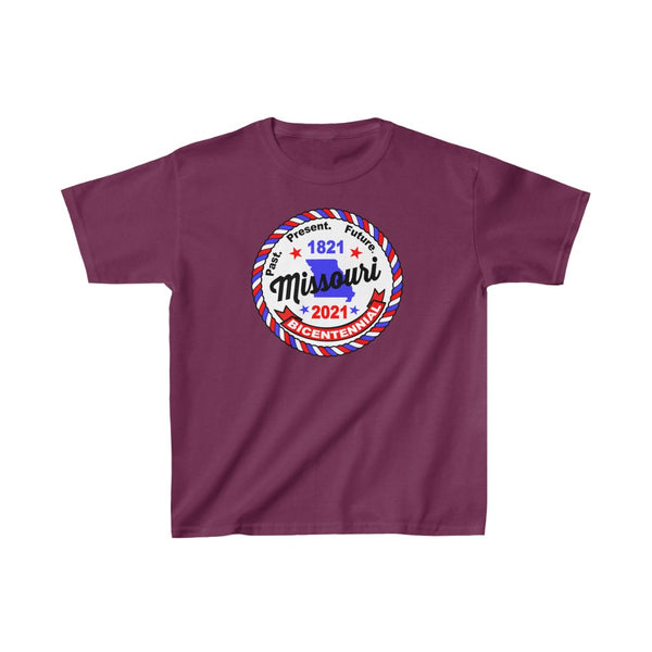 MOr-1 Missouri Bicentennial - Kids Heavy Cotton™ Tee - BenchmarkSpecialAwardsCo