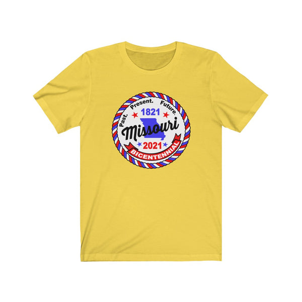 MOr-2 Missouri Bicentennial - Adult Unisex Jersey Short Sleeve 4.2oz. Bella Tee - BenchmarkSpecialAwardsCo