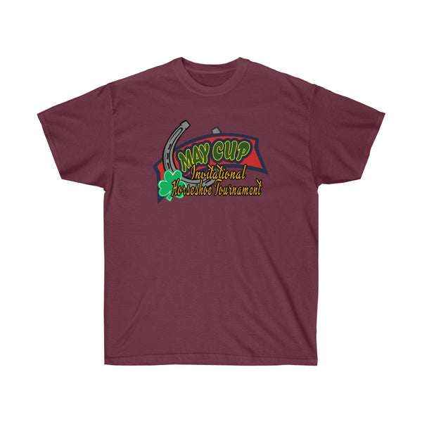 May Cup banner logo -1  Adult Unisex Ultra Cotton 6oz. GildanTee - BenchmarkSpecialAwardsCo