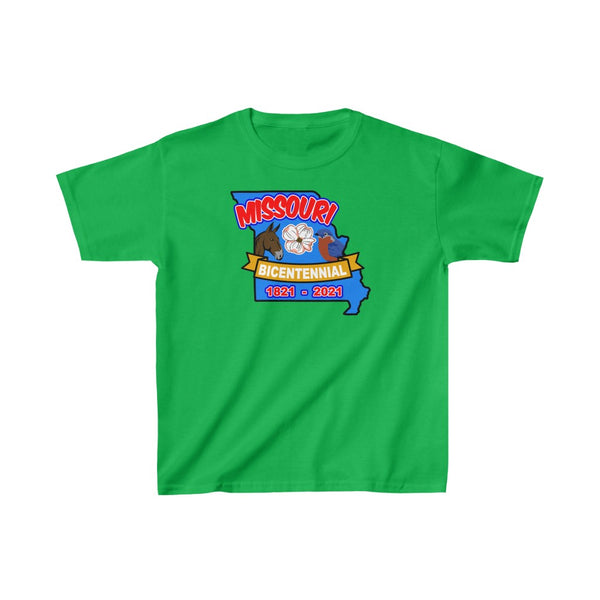 MOs-1  Missouri Bicentennial - Kids Heavy Cotton™ Tee - BenchmarkSpecialAwardsCo