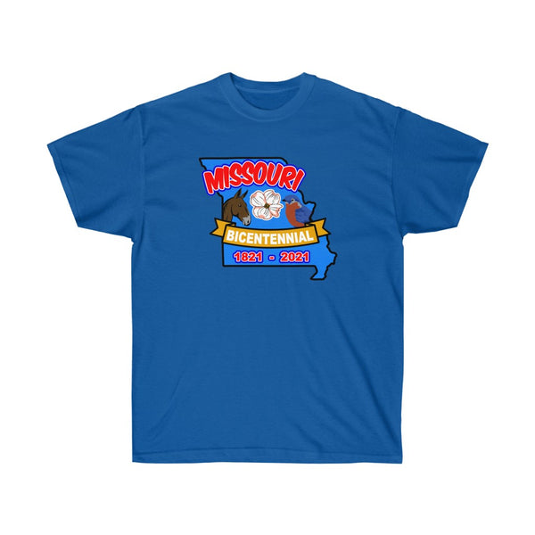 MO-2a  Missouri Botannical - Unisex Ultra Cotton 6oz. GildanTee - BenchmarkSpecialAwardsCo