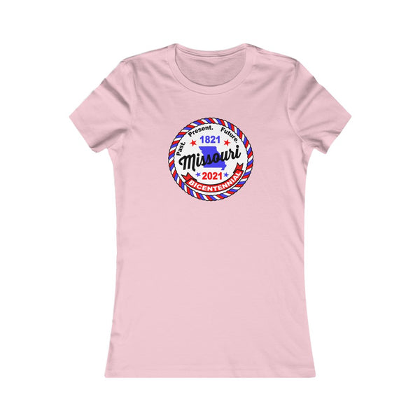 MOr-3  Missouri Bicentennial - Women's Favorite Tee - BenchmarkSpecialAwardsCo