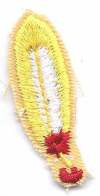 80 Feather yellow-Individual Achievement Award - BenchmarkSpecialAwardsCo