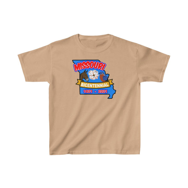 MOs-1  Missouri Bicentennial - Kids Heavy Cotton™ Tee - BenchmarkSpecialAwardsCo