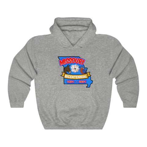 MOs-9  Missouri Bicentennial -  Adult Unisex Heavy Blend™ Hooded Sweatshirt - BenchmarkSpecialAwardsCo