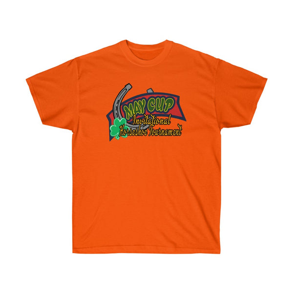 May Cup banner logo -1  Adult Unisex Ultra Cotton 6oz. GildanTee - BenchmarkSpecialAwardsCo