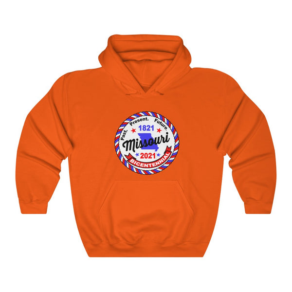 MOr-9  Missouri Bicentennial -  Adult Unisex Heavy Blend™ Hooded Sweatshirt - BenchmarkSpecialAwardsCo