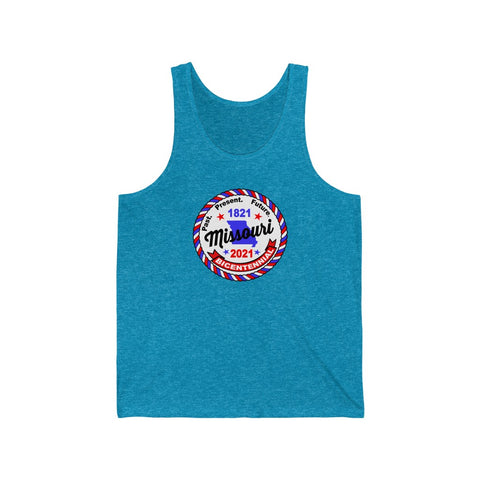 MOr-5   Missouri Bicentennial - Adult Unisex Jersey Tank Top - BenchmarkSpecialAwardsCo