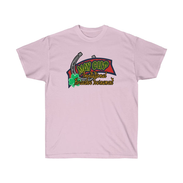 May Cup banner logo -1  Adult Unisex Ultra Cotton 6oz. GildanTee - BenchmarkSpecialAwardsCo