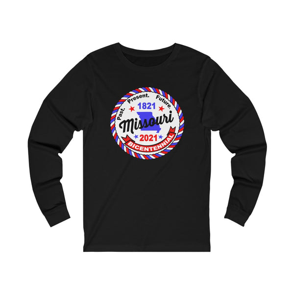 MOr-6  Missouri Bicentennial - Adult Unisex Jersey Long Sleeve Tee - BenchmarkSpecialAwardsCo