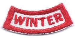 B-444 Winter Segment (limited stock, this patch will be discontinued) - BenchmarkSpecialAwardsCo