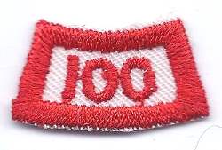 B-462 100 Mileage/Number Segment-curve (limited stock, this patch will be discontinued) - BenchmarkSpecialAwardsCo