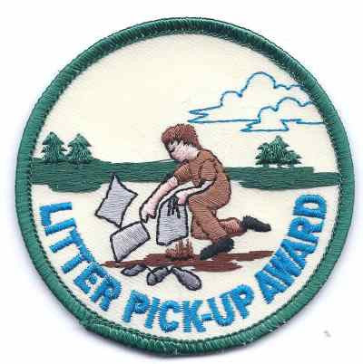 H-252 Litter Pick Up Award - BenchmarkSpecialAwardsCo