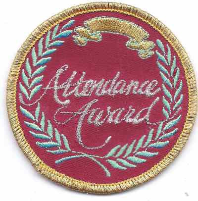 H-266 Attendance Award - BenchmarkSpecialAwardsCo