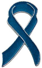 P-109 Blue Ribbon Lapel Pin - BenchmarkSpecialAwardsCo