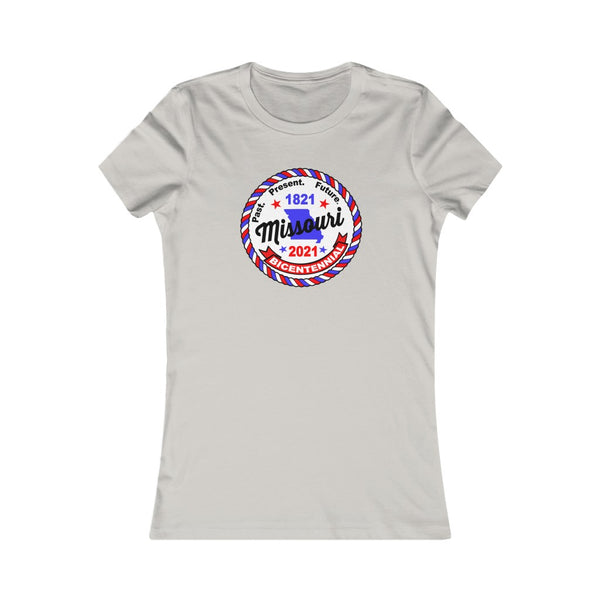 MOr-3  Missouri Bicentennial - Women's Favorite Tee - BenchmarkSpecialAwardsCo