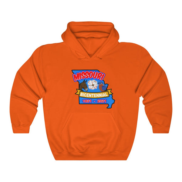 MOs-9  Missouri Bicentennial -  Adult Unisex Heavy Blend™ Hooded Sweatshirt - BenchmarkSpecialAwardsCo